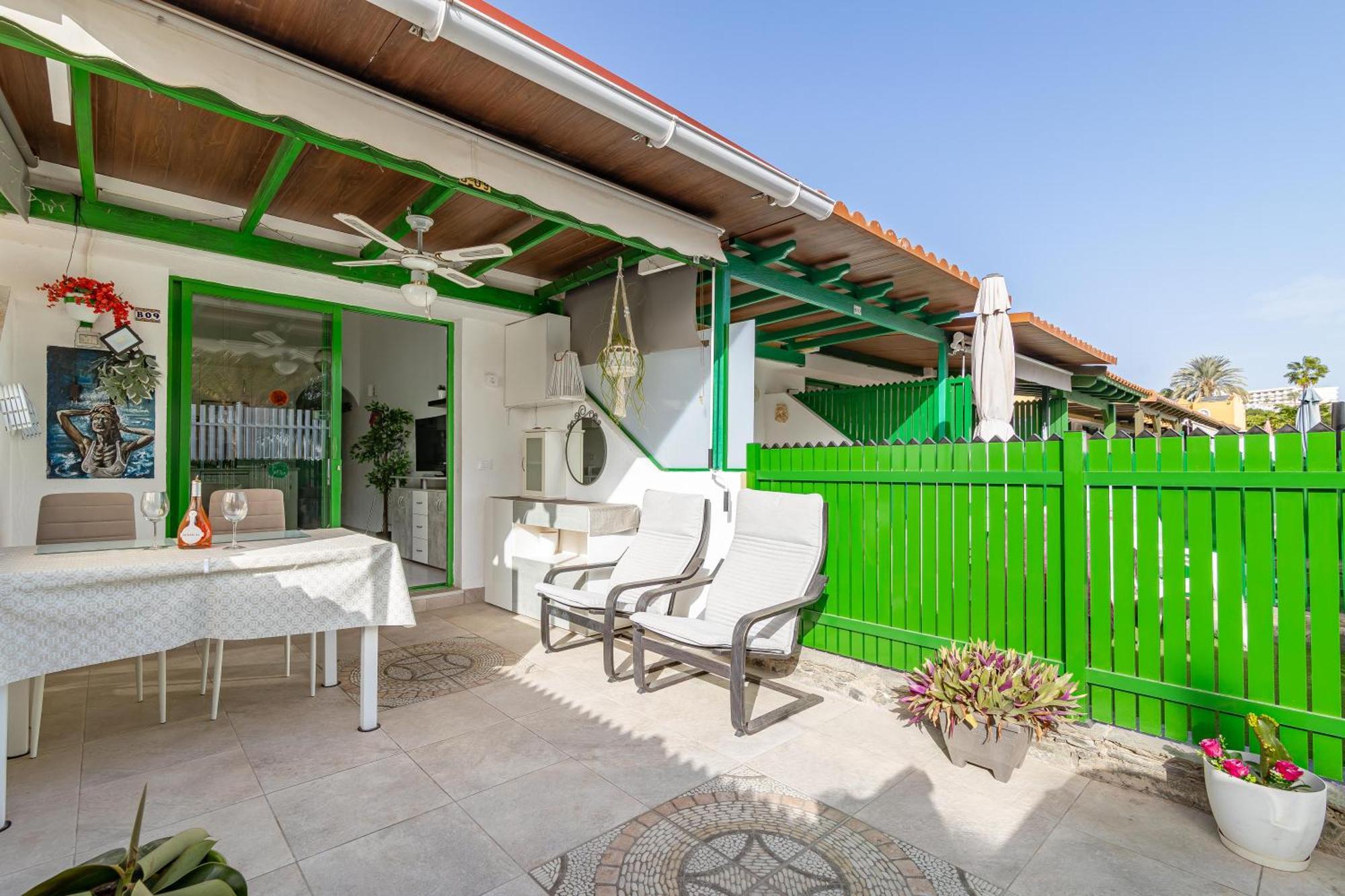 Andrea'S Bungalow, Garden, Barbecue And Pool! San Bartolomé Kültér fotó