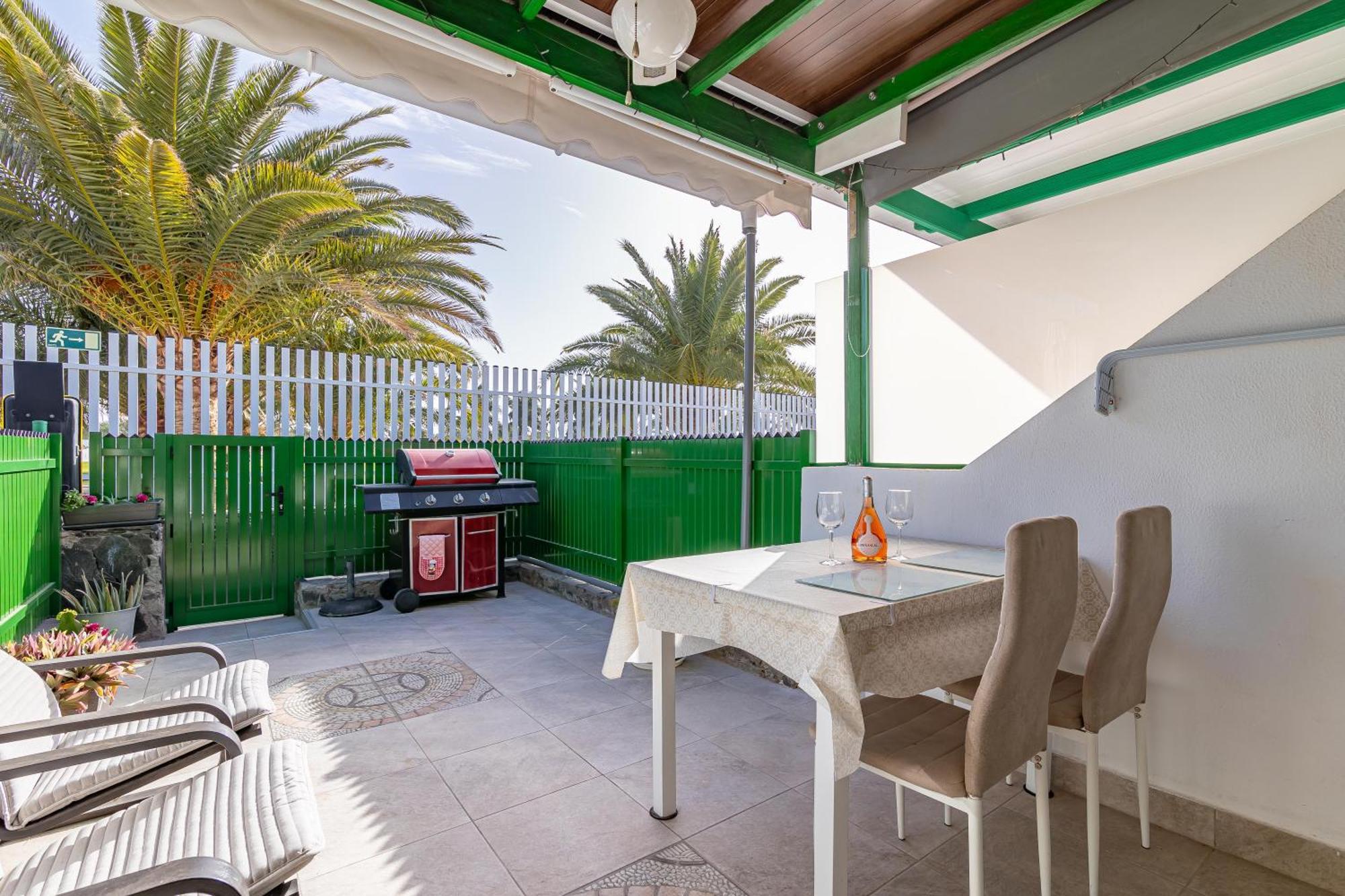 Andrea'S Bungalow, Garden, Barbecue And Pool! San Bartolomé Kültér fotó